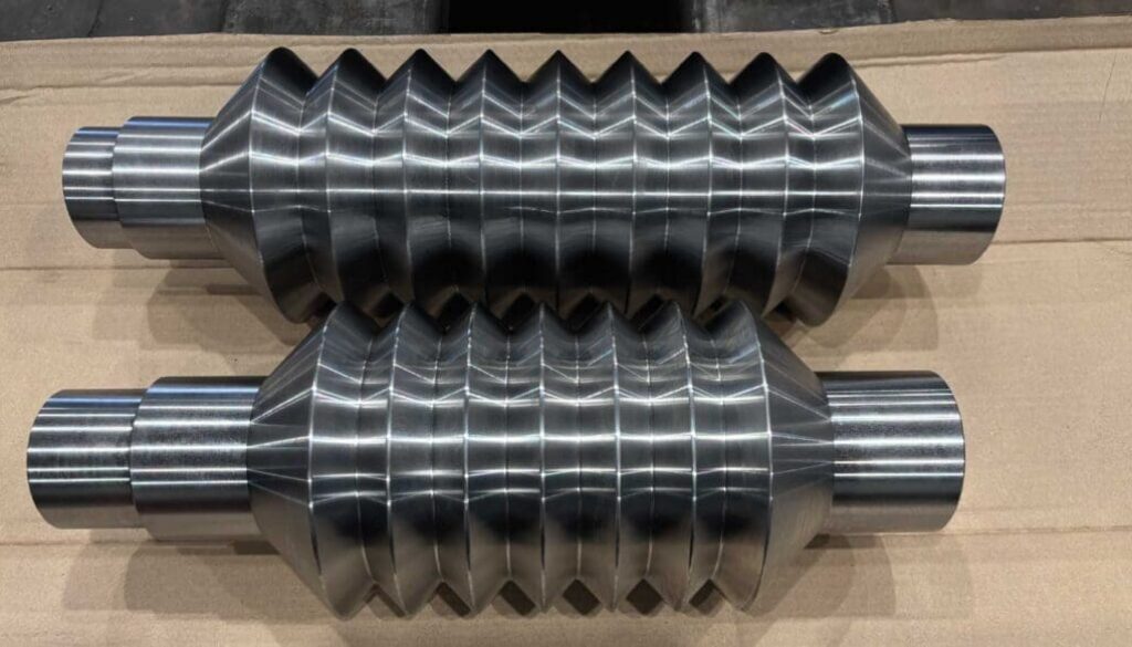 réalisation AZUR INDUSTRIES - NOYAU POUR MOULAGE SOUFFLETS SILICONE pour PROMECA
