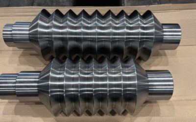 réalisation AZUR INDUSTRIES - NOYAU POUR MOULAGE SOUFFLETS SILICONE pour PROMECA