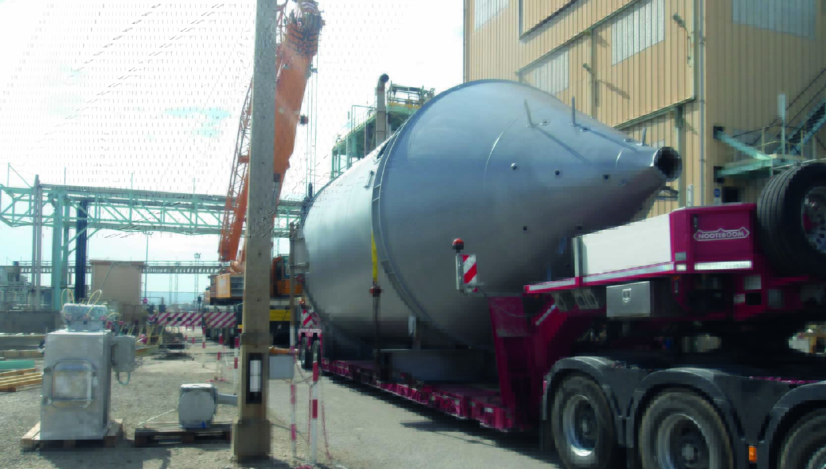 Bac et réservoir - Azur Industries - préfabrication réservoir de stockage pour Lyondellbasell berre Bac et réservoir - Azur Industries - préfabrication réservoir de stockage pour Lyondellbasell berre