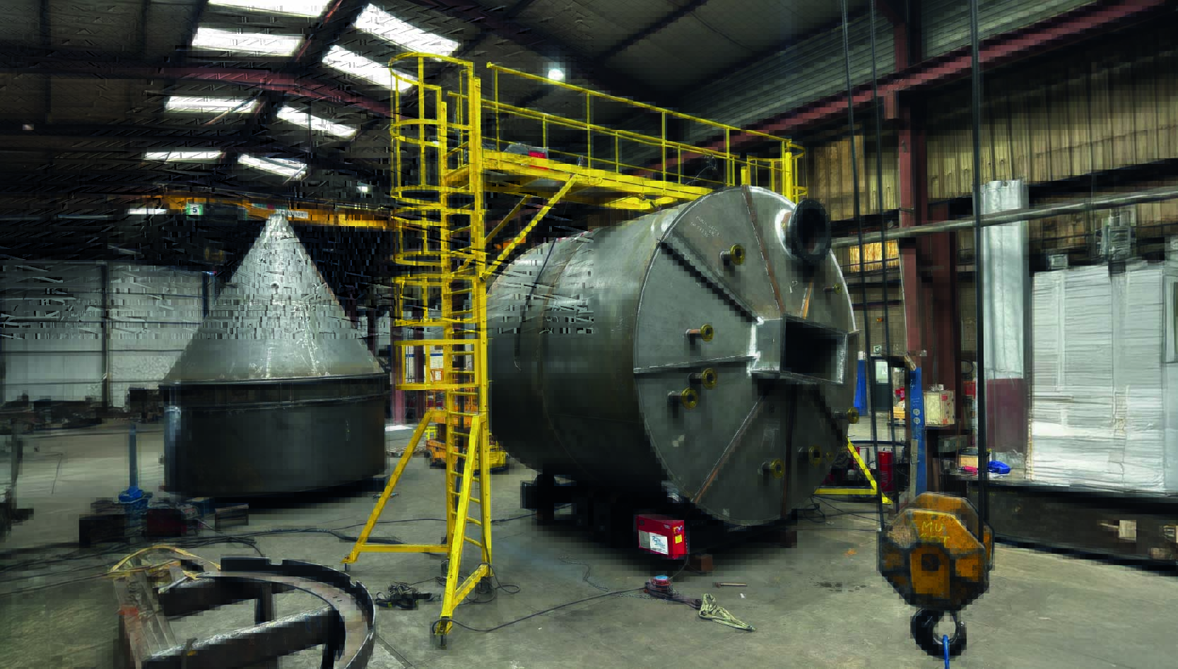 Prefabrication réservoir de stockage - Bureau d'études - Azur Industries - Lyondellbasell