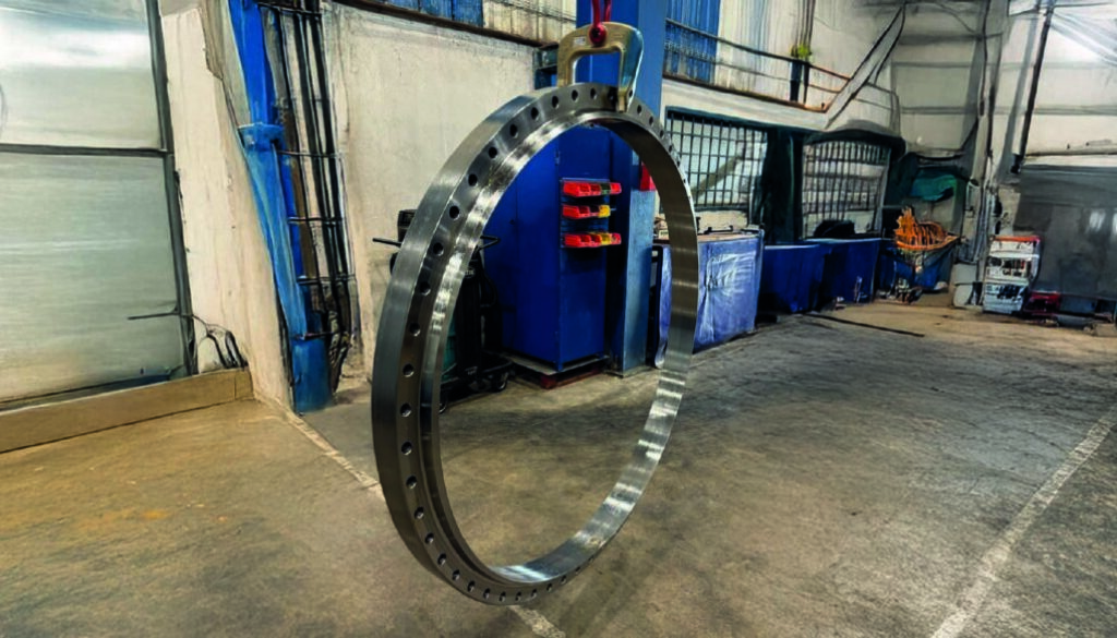 Usinage - Azur Industries - BRIDE DIAMETRE 1345 POUR CONDENSEUR - ARCELOR