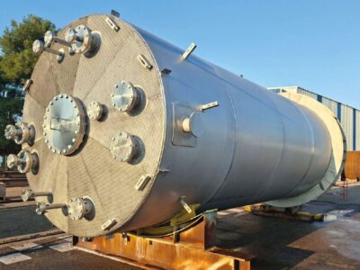 Azur Industrices - BAC - Études et remplacement d’une nouvelle cuve verticale de 60m3 pour SOLAMAT MEREX - Octobre 2025