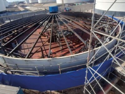 Azur Industries - BAC - CU16 TOIT CHARPENTE - PETROINEOS - LAVERA - Novembre 2025