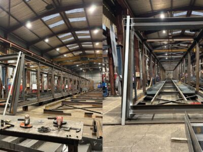 Azur Industries - Charpentte - Études, fabrication de condenseurs pour ARCELOR MITTAL-01