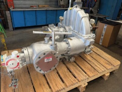 azur industries - Échange standard d'une turbine à vapeur pour Lavera Energie