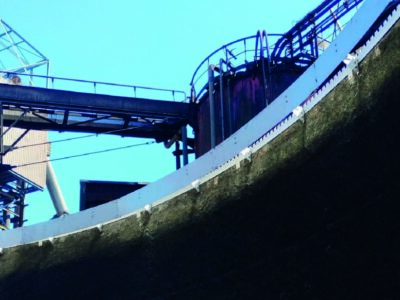 Azur Industries - Serrurerie - Fabrication et pose d’une nouvelle couronne en inox 316L pour ArcelorMittal (1)